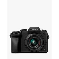 Panasonic Lumix DMC-G7 Compact System Camera With 14-42mm OIS Lens, 4K, 16MP, 4x Digital Zoom, Wi-Fi, OLED Viewfinder, 3 Tilt Screen Display