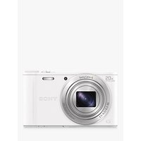 Sony Cyber-Shot WX350 Compact Camera, HD 1080p, 18.2MP, 20x Optical Zoom, Wi-Fi, NFC, 3 LCD Screen