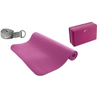 Nike Essential Yoga Kit, Vivid Pink/Cool Grey