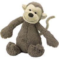 Jellycat Bashful Monkey Soft Toy, Huge, Brown