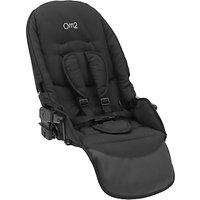 BabyStyle Oyster Max Lie-Flat Tandem Seat, Black