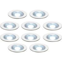 Blooma Absolus White LED Recessed Deck Lighting Kit Pack Of 10