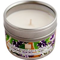 Cole & Co Lavender, Spearmint And Rosemary Scented Candle Tin