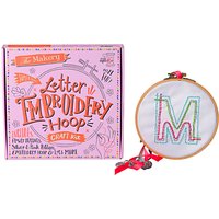 The Makery Make Your Own Embroidery Hoop Craft Kit