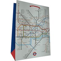 London Tube Gift Bag, Large