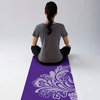 Gaiam Watercress Yoga Mat, Purple