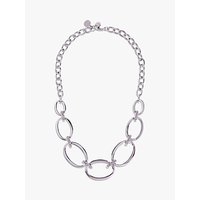 Karen Millen Oversize Chain Necklace, Silver