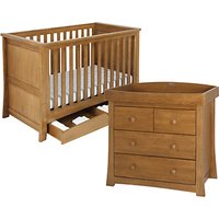 Silver Cross Canterbury Cotbed And Dresser Set, Oak