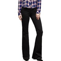 J Brand Maria High Rise Flared Jeans, Seriously Black