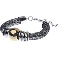 Adele Marie Snake Chain Bead Bracelet, Silver