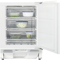 Zanussi ZQF11431DA Integrated Undercounter Freezer, A+ Energy Rating, 60cm Wide, White
