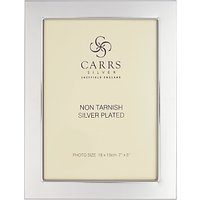 Carrs Silver Plated Flat Frame, 5 X 7