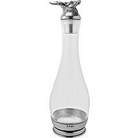 English Pewter Company Stag Crystal Decanter