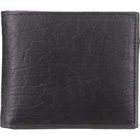 John Lewis Katta Aniline Leather Wallet, Black