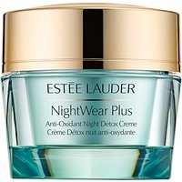 Estée Lauder Nightwear Plus Anti-Oxident Night Detox Crème, 50ml