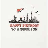 Five Dollar Shake Happy Birthday To A Super Son Card