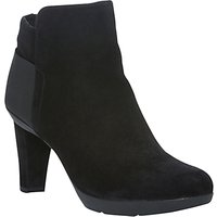 Geox Inspiration A Ankle Boots, Black Suede