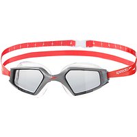 Speedo Aquapulse Max 2 IQfit Goggles, Red/Silver