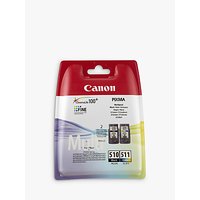 Canon PG-510 / CL-511 Ink Cartridge Multipack, Pack Of 2