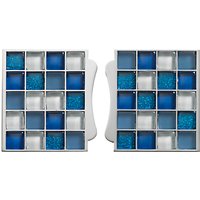 Aqualisa Mosaic Tile Inlays, Blue