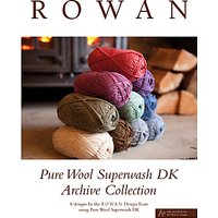 Rowan Pure Wool Superwash Archive Collection Pattern Brochure