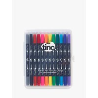 Tinc Fine Liners & Fabulous Felt Tip Pens, Multi, Set Of 12