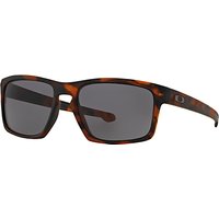 Oakley OO9262 Rectangular Sunglasses, Brown