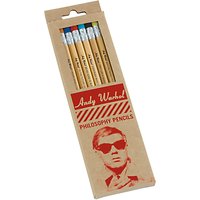 Galison Warhol Pencil Set, Pack Of 8
