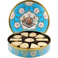 Royal Collection Coat Of Arms Biscuit Tin & Scottish Baked Biscuits