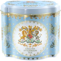 Royal Collection Georgian Tea Caddy With 50 Tea Bags (Variety), Blue