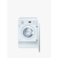 Siemens WK14D321GB IQ300 Integrated Washer Dryer, 7kg Wash/4kg Dry Load, A Energy Rating, 1400rpm Spin