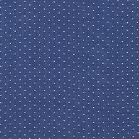 Robert Kaufman Cotton Chambray Dots Fabric, Royal Blue