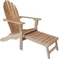 LG Outdoor Hanoi Adirondack Chair, FSC-Certified (Acacia), Natural