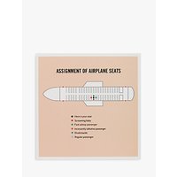 Woodmansterne Truth Facts Assignment Of Airplane Seats Card