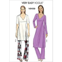 Vogue Women's Tunic And Trousers Sewing Pattern, 9159
