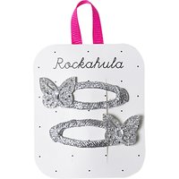 Rockahula Glitter Butterfly Hair Clip, Pack Of 2