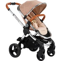 ICandy Peach Pushchair With Chrome Chassis And Butterscotch Hood