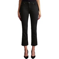 AG The Jodie Mid Rise Cropped Jeans, Over Dye Black
