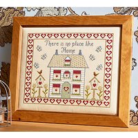 Historical Sampler There's No Place Like Home Cross Stitch Kit, Multi