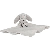 Jellycat Bashful Bunny Soother Soft Toy, One Size, Silver