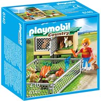 Playmobil Country Rabbit Pen With Hutch