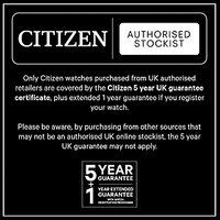 Citizen EW1400-53H Women's Titanium Date Bracelet Strap Watch, Silver/Black