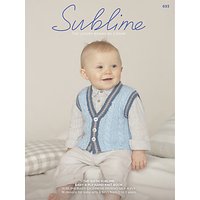 Sirdar Sublime Baby Knitting Pattern Booklet, 0693