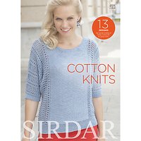 Sirdar Cotton Knits Knitting Pattern Booklet, 0498