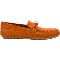 Geox Giona Suede Driving Shoes, Rust