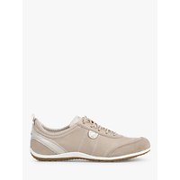 Geox Vega Leather Lace Up Trainers