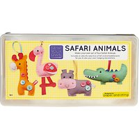 Paper And String Sew Your Own Safari Animals Kit