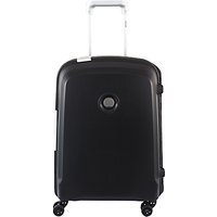 Delsey Belfort Plus 4 Wheel 55cm Cabin Suitcase, Black
