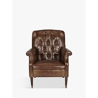 Tetrad Harris Tweed Flynn Leather Armchair