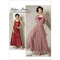 Vogue Women's Dresses Sewing Pattern, 9168